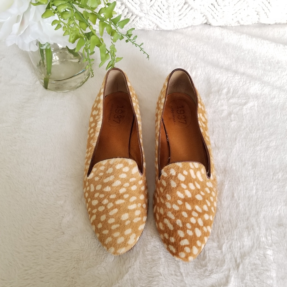 Madewell Belgian loafer printed haircalf 8.5 - Picture 2 of 6